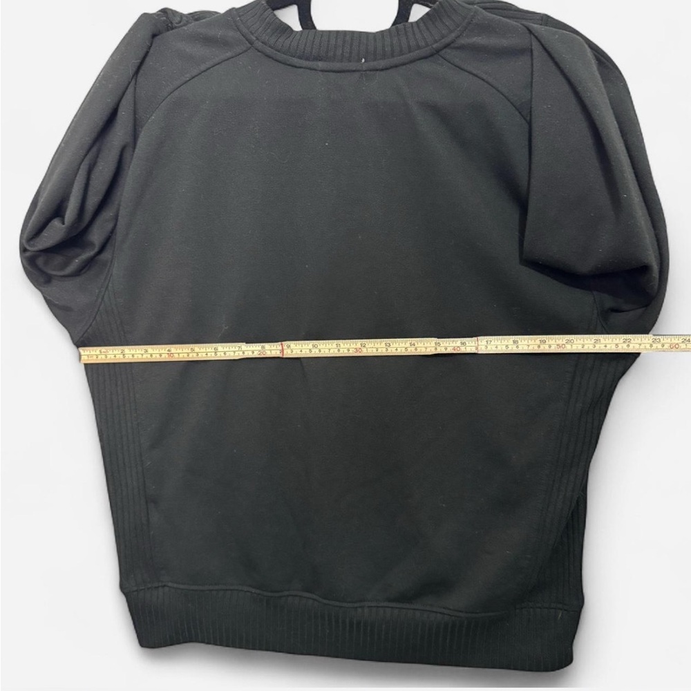 Simply Southern S Black Crewneck Pullover Always Cold Oversized Comfort Long - Picture 6 of 8